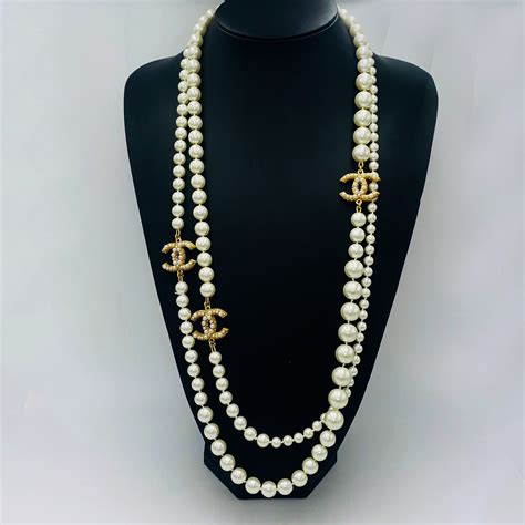 chanel neckless|authentic Chanel necklaces.